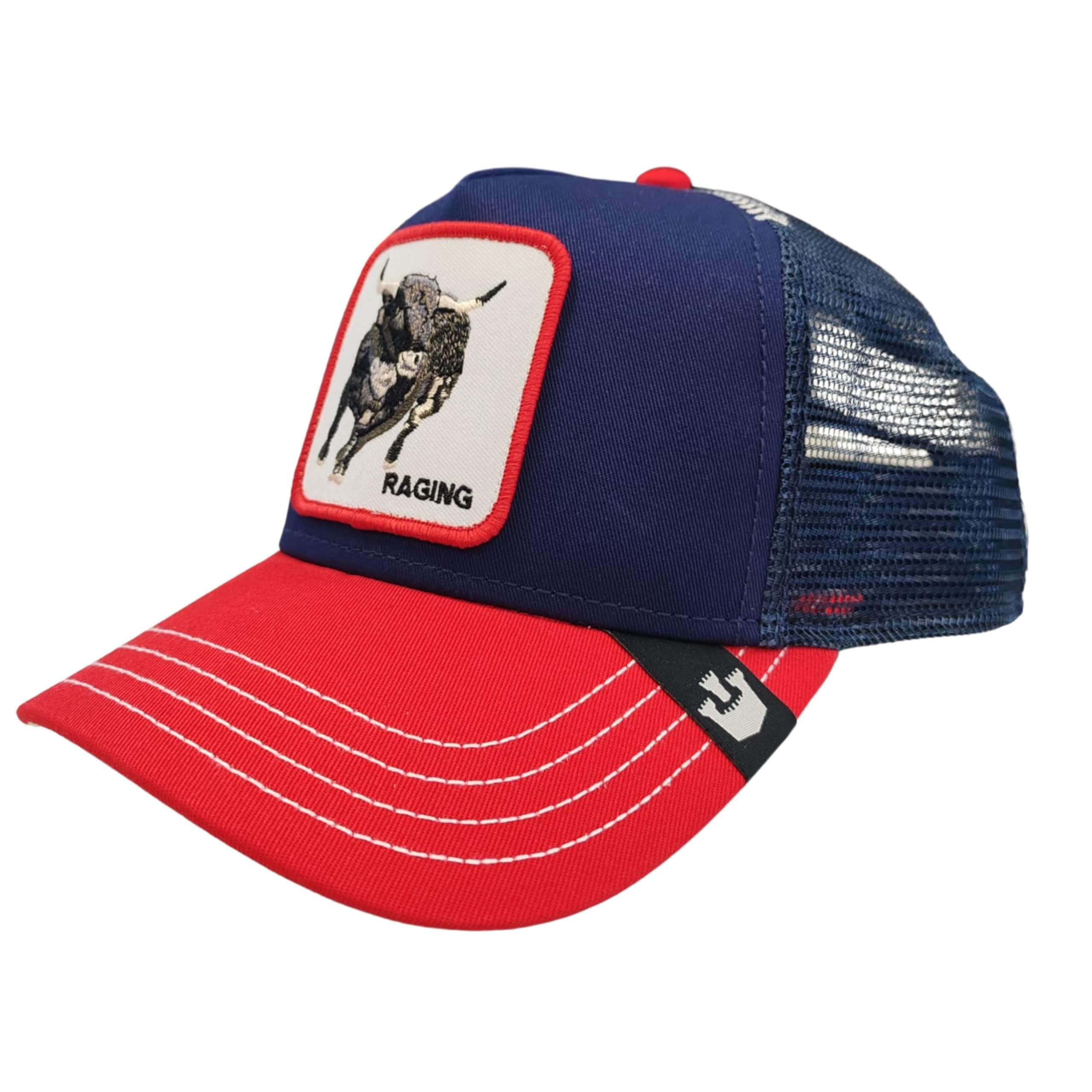 Sombrero Goorin Bros. Raging Bull Gorro Con Visera Mezcla De Poliéster Azul Roj