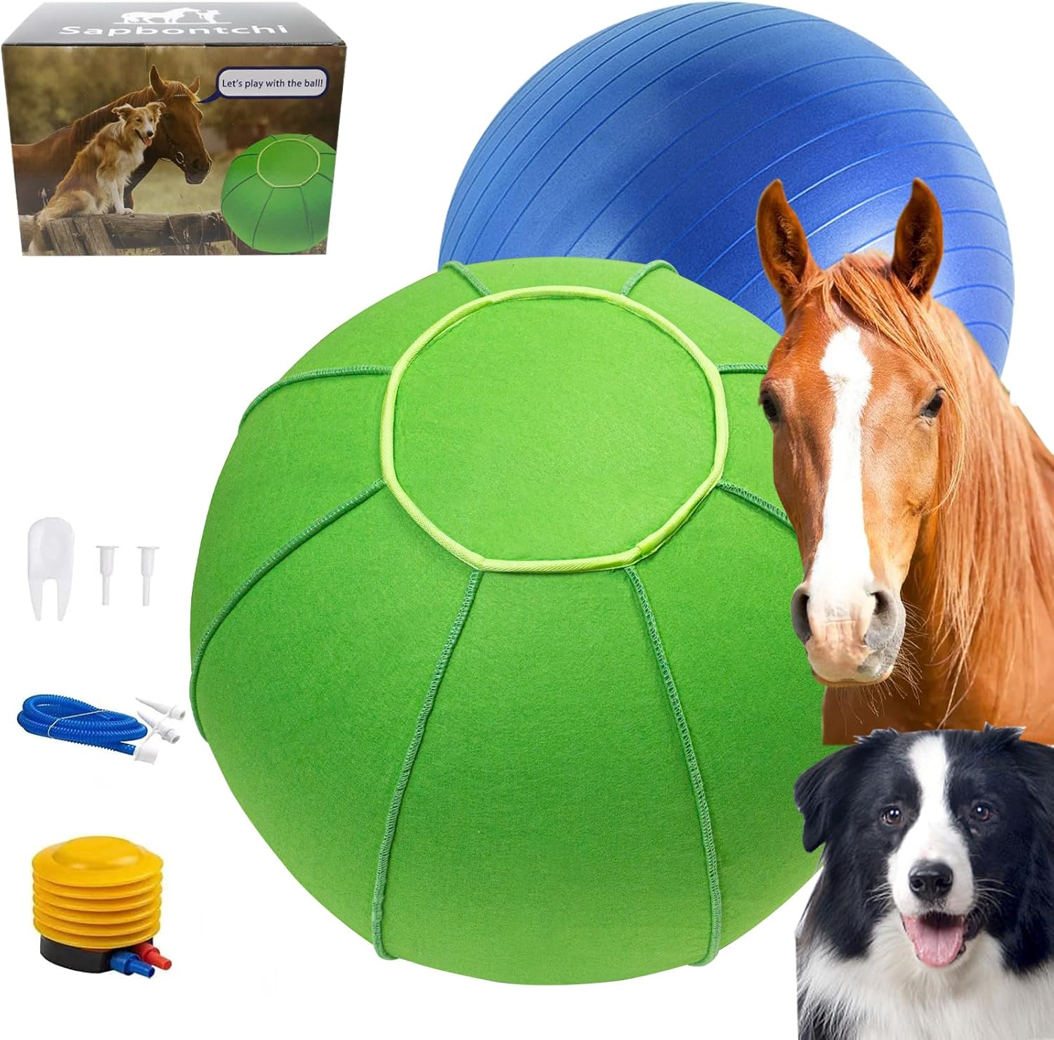 Sapbontchi Herding Ball, 25" Jolly Ball for Horses, Herding Ball for