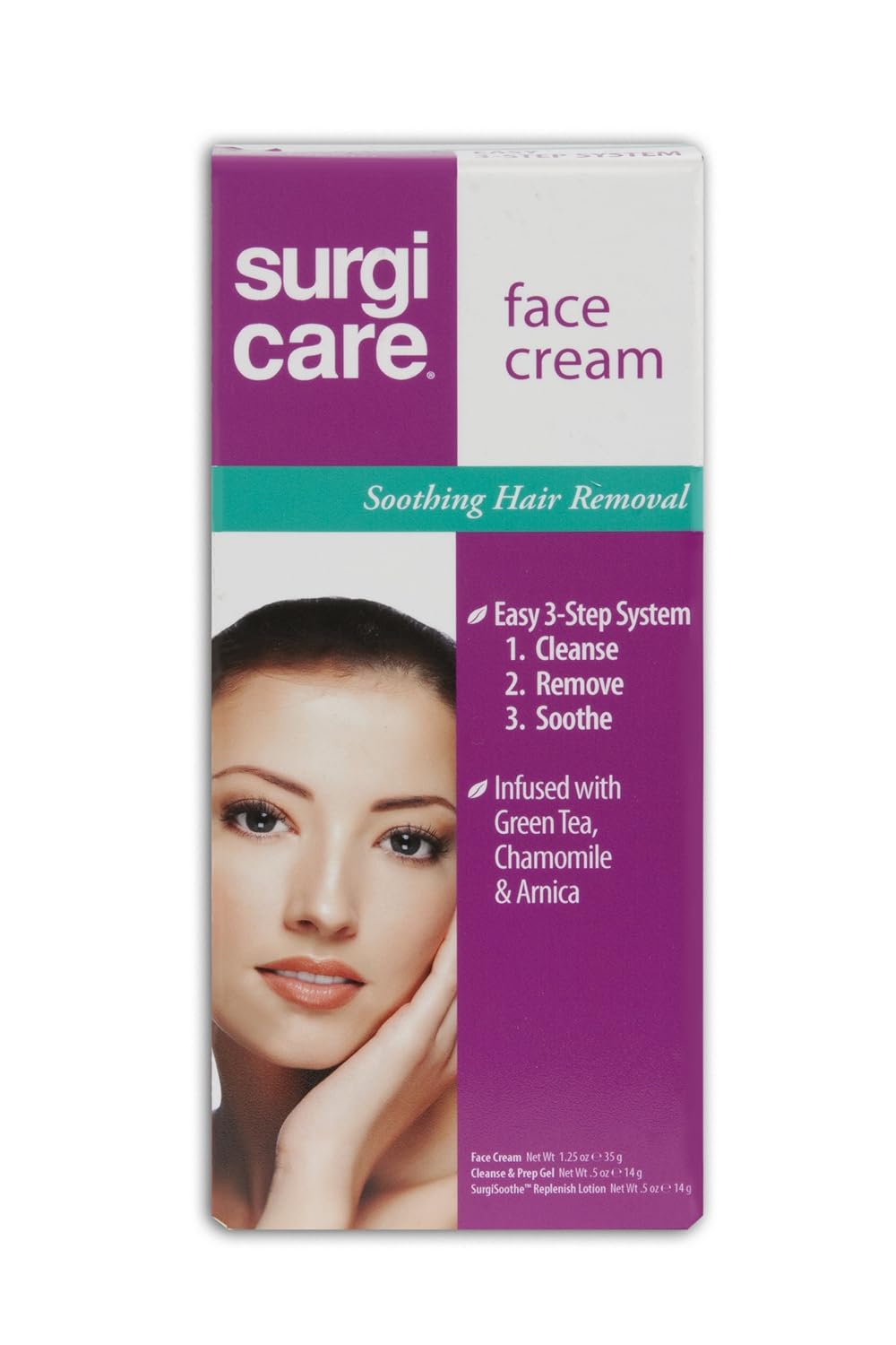Surgicare Face Cream, 1.25Ounce (Pack of 2) Hair