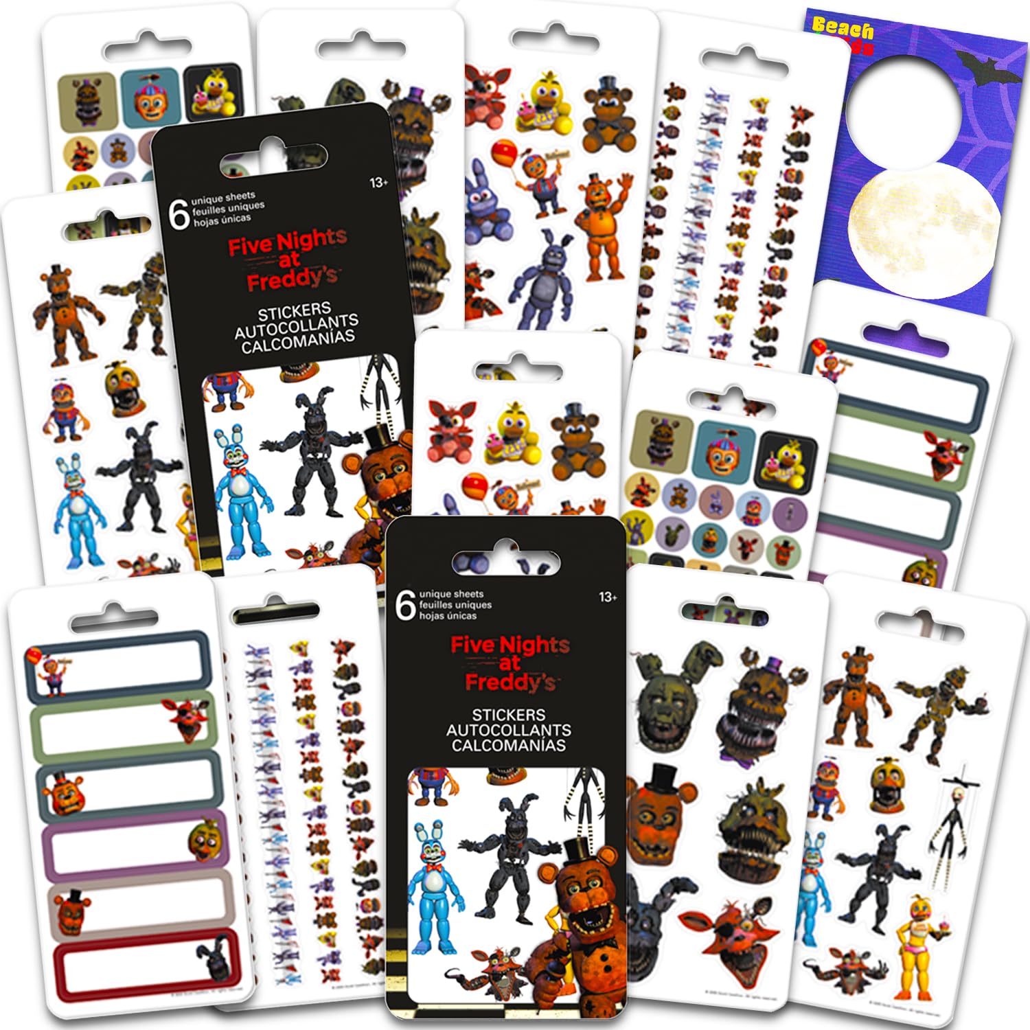 Amazon | Five Nights at Freddy's ステッカーセット - 140+ 
