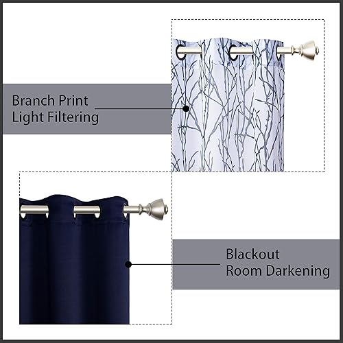 Miniatura 3 de Bonzer - Cortinas opacas para mezclar y combinar