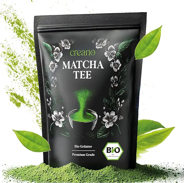 Bio Matcha Tee 100g - Mittlere Qualität für Matcha Latte & Smoothies