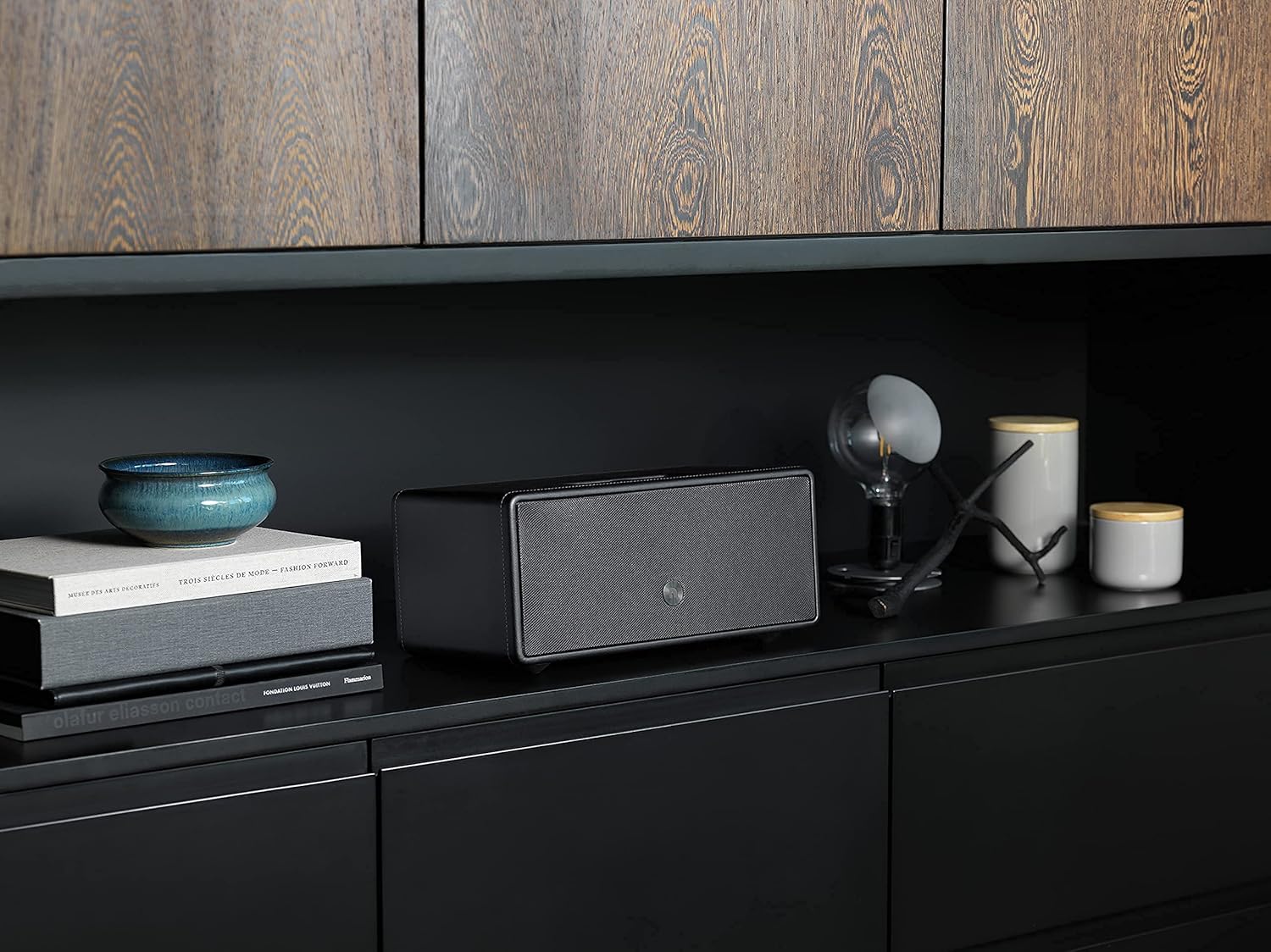 Up To 40% OFF Audio Pro Drumfire D-1 Speaker | High Fidelity WiFi Bluetooth Wireless Multiroom | AirPlay, Alexa, Spotify Connect Compatible | Black