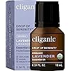 Cliganic Organic Lavender Essential Oil - 100% Pure Natural Undiluted, for Aromatherapy Diffuser | Non-GMO Verified (Packaging May Vary)