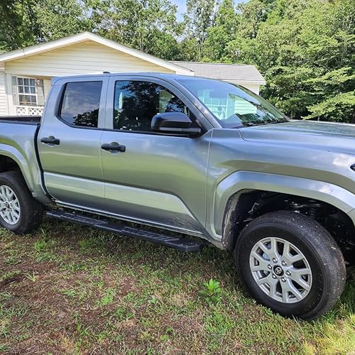 Miniatura 2 de COMNOVA - Estribos de aluminio compatibles con Chevy Colorado/GMC Canyon Crew Cab 2015-2026. Barras laterales Colorado de 6.5 pulgadas, deslizadores