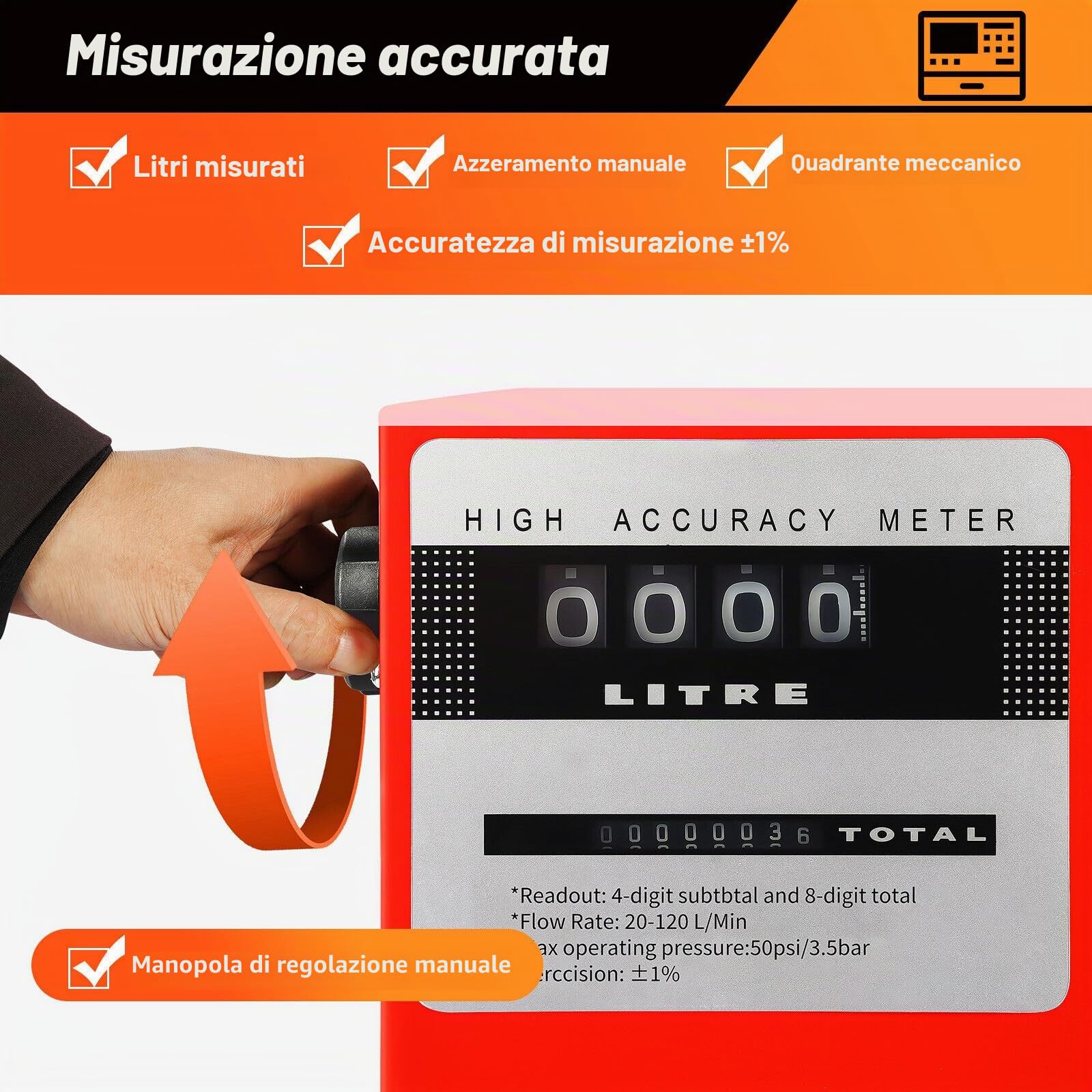 Pompa Diesel Autoadescante 220 V-240 V, 550 W, 60 L/Min, Pompa Per Olio Riscaldante, 550 W, 3600 L/H, Pompa Gasolio Elettrice Liquidi Diesel Pompa Con Ugello Automatico