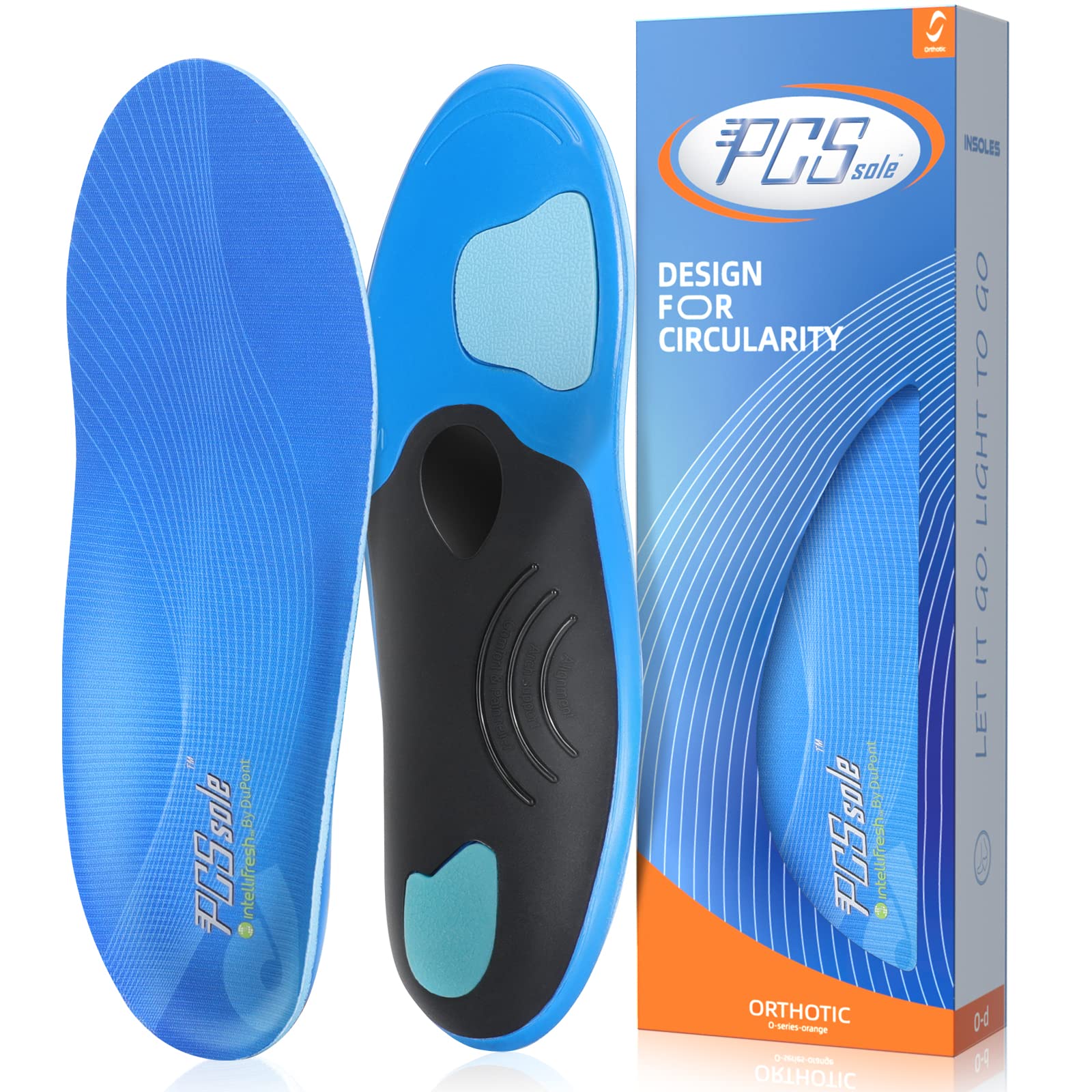 Buy PCSsole Arch Support Flat Feet Insoles, ar Fasciitis Orthotic