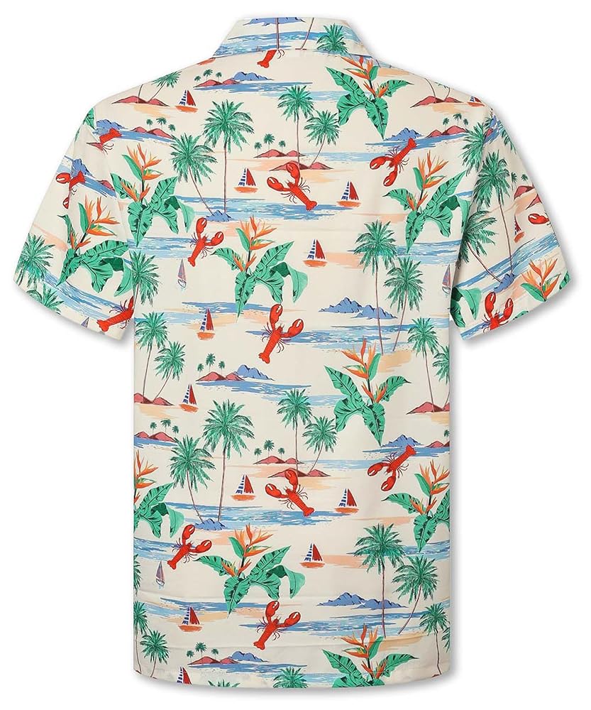 キムタク着 ADONUST.Y × INSONNIA ALOHA HAWAII Amazon.com: Cromoncent Matching Hawaiian Outfits for Family