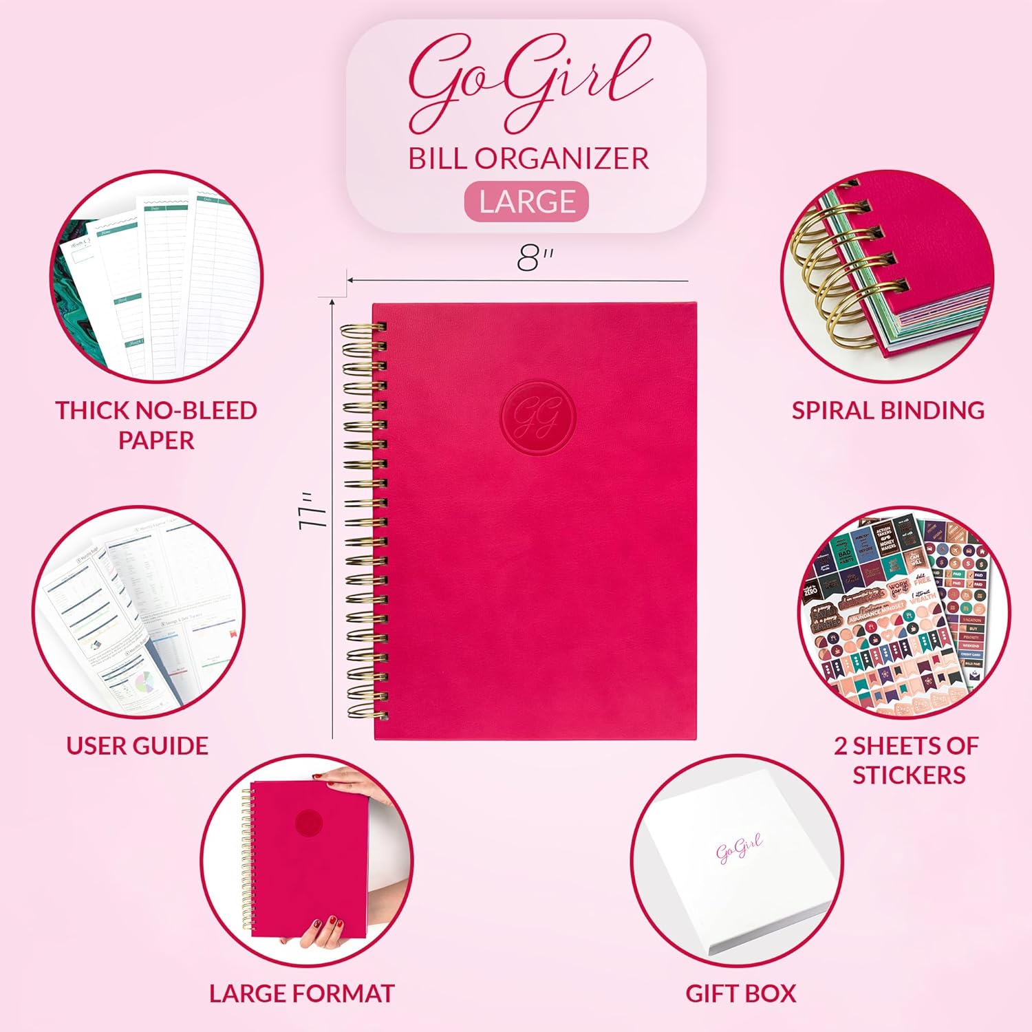 Master Your Money: The GoGirl Budget Planner & Monthly Bill Organizer Review