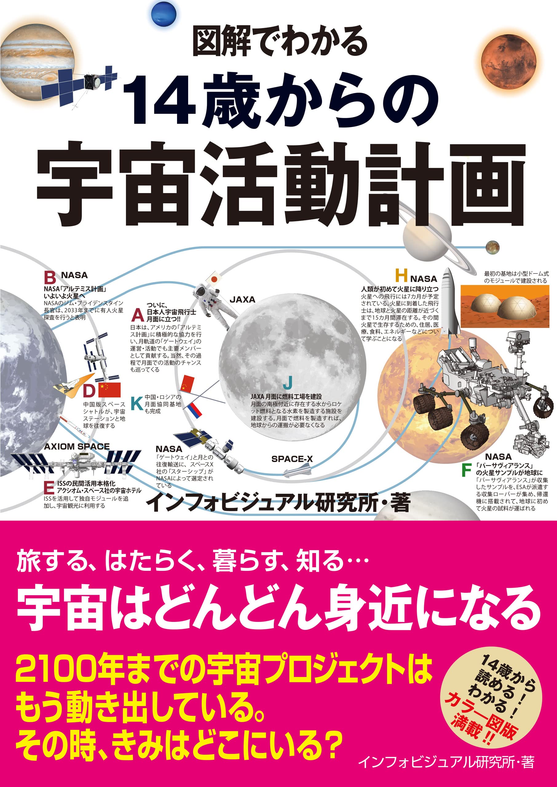 図解でわかる 14歳からの宇宙活動計画 | インフォビジュアル研究所 |本