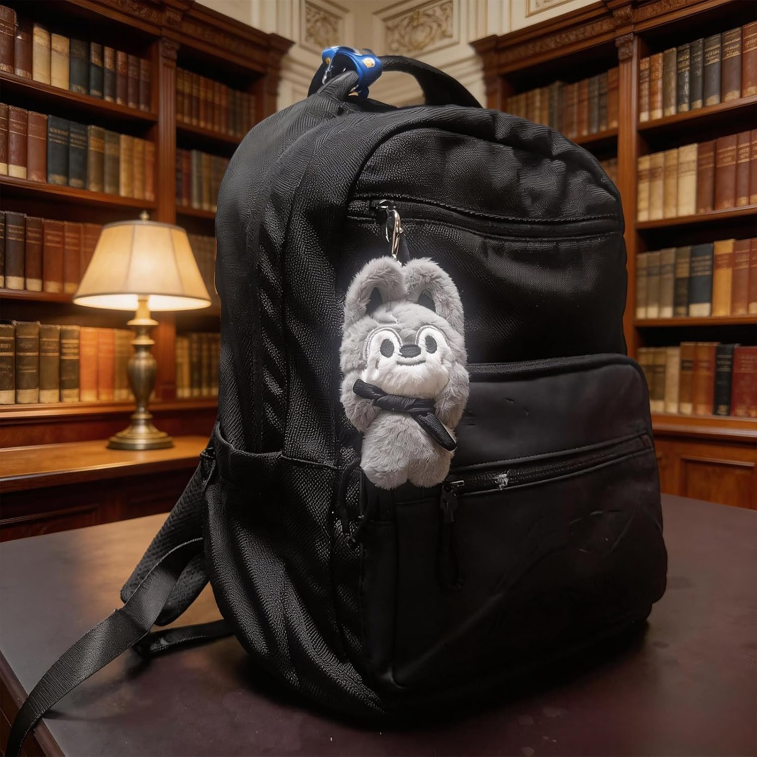 Cute Keychain Plush Backpack Charm, Animal