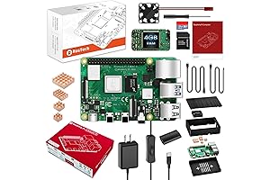 RasTech Raspberry Pi 4 4GB Starter Kit: The Essential Raspberry Pi 4...
