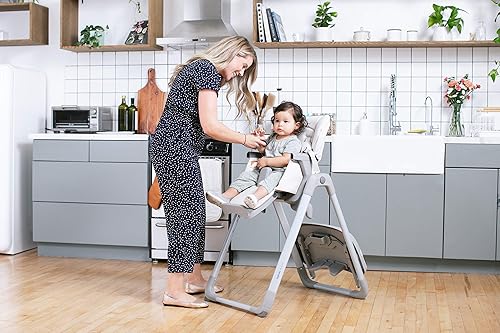 Miniatura 10 de Inglesina My time - Silla alta, color menta, silla alta para bebés y niños pequeños de 0 a 36 meses, diseño plegable, compacto, montaje sin