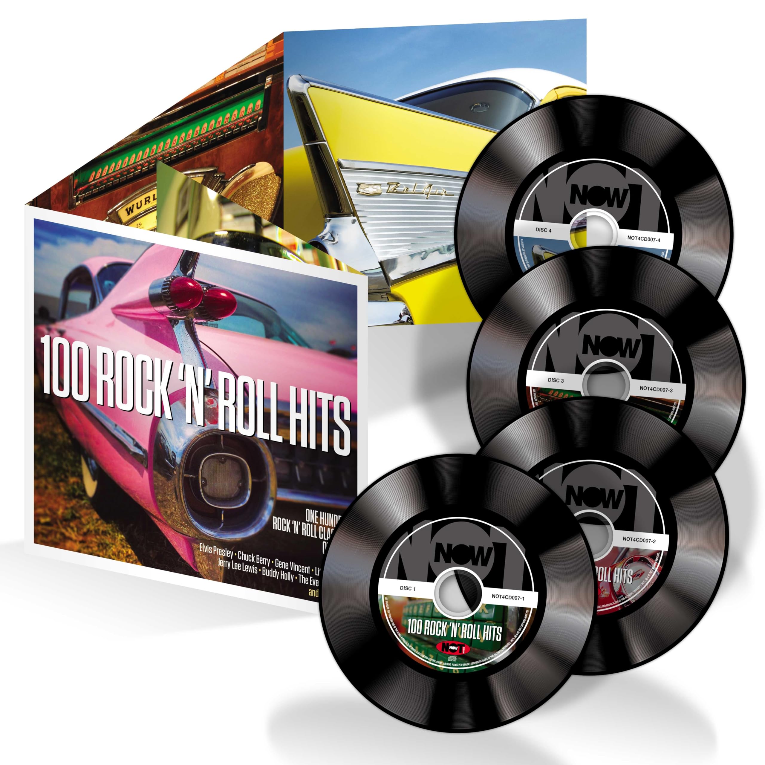 100 Rock 'n' Roll Hits [4CD Box Set]: Amazon.co.uk: CDs & Vinyl