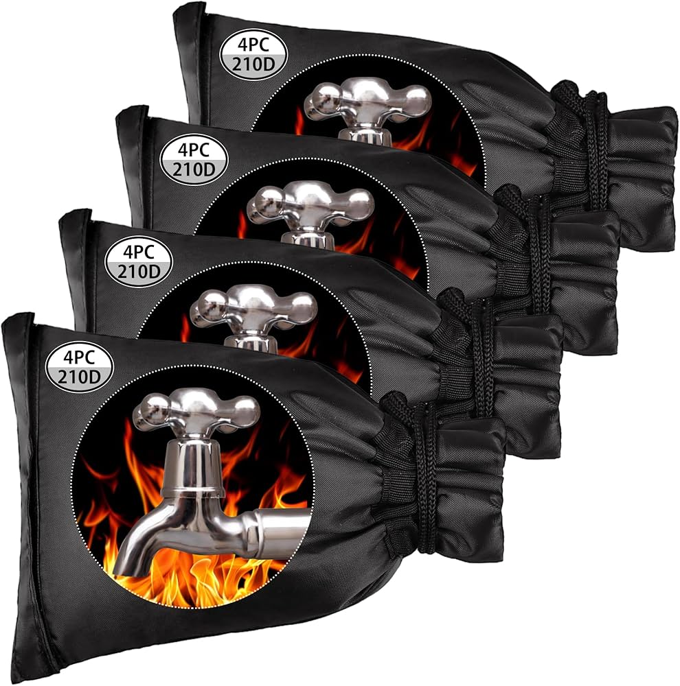 水道凍結防止蛇口カバー 防寒 雨錆防止 散水栓 保護 厚手 保護 損傷　2枚 Amazon | MIAODAM 蛇口凍結防止カバー 水道管防寒用 凍結防止 雨錆