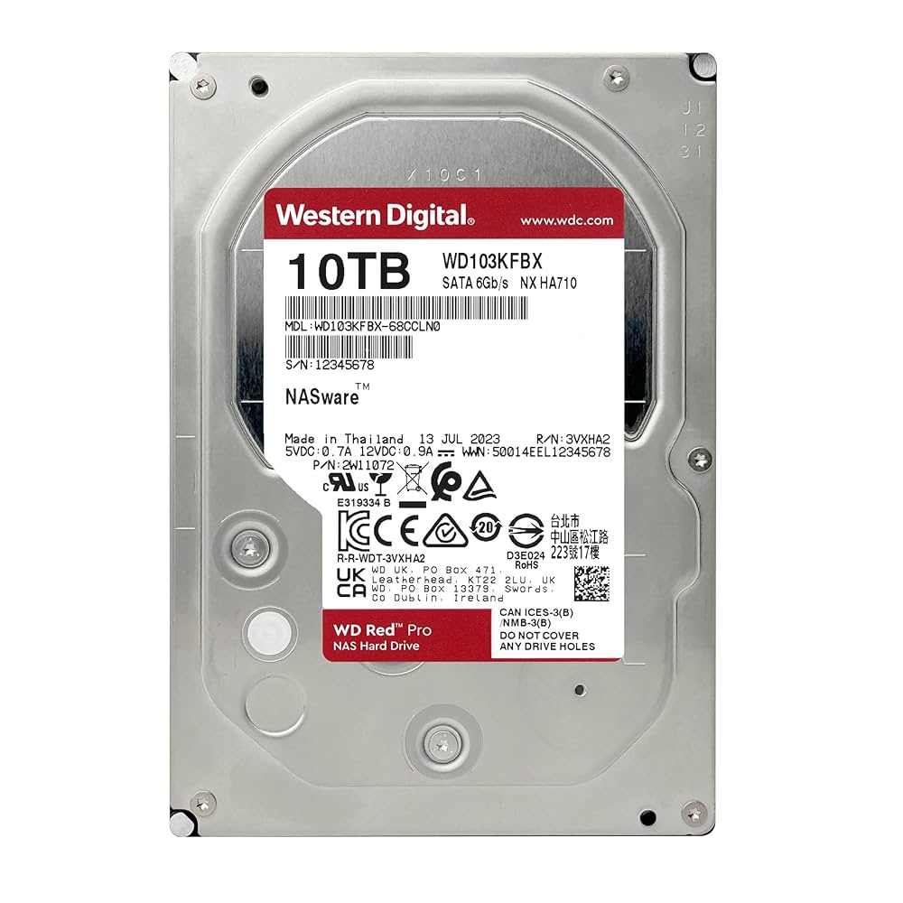 内蔵型ハードディスクドライブ 10TB HDD 東芝(HDD) 3.5インチ内蔵HDD / 10TB / 7200rpm / MG10-Dシリーズ