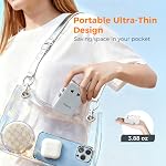 TESSAN Adaptateur universel de voyage PD 20W, Ultra Adaptateur de prise international Slim, Adapteur de puissance mondial avec 3 USB (2 USB C), Essentiels de voyage pour le Canada en Europe UK Australie France Allemagne, Gray