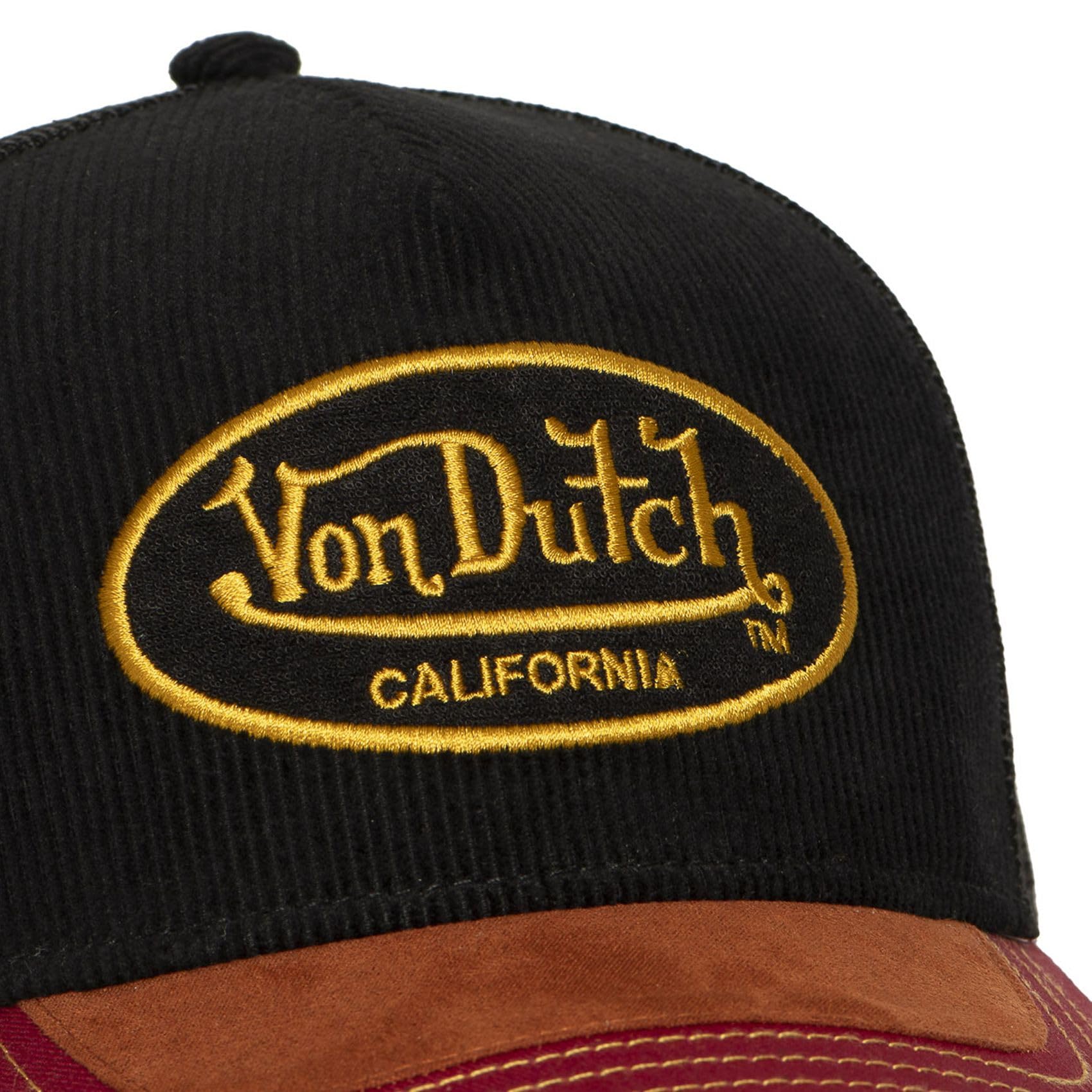 Von Dutch Czapka męska i damska z daszkiem, regulowana czapka typu Snapback Trucker