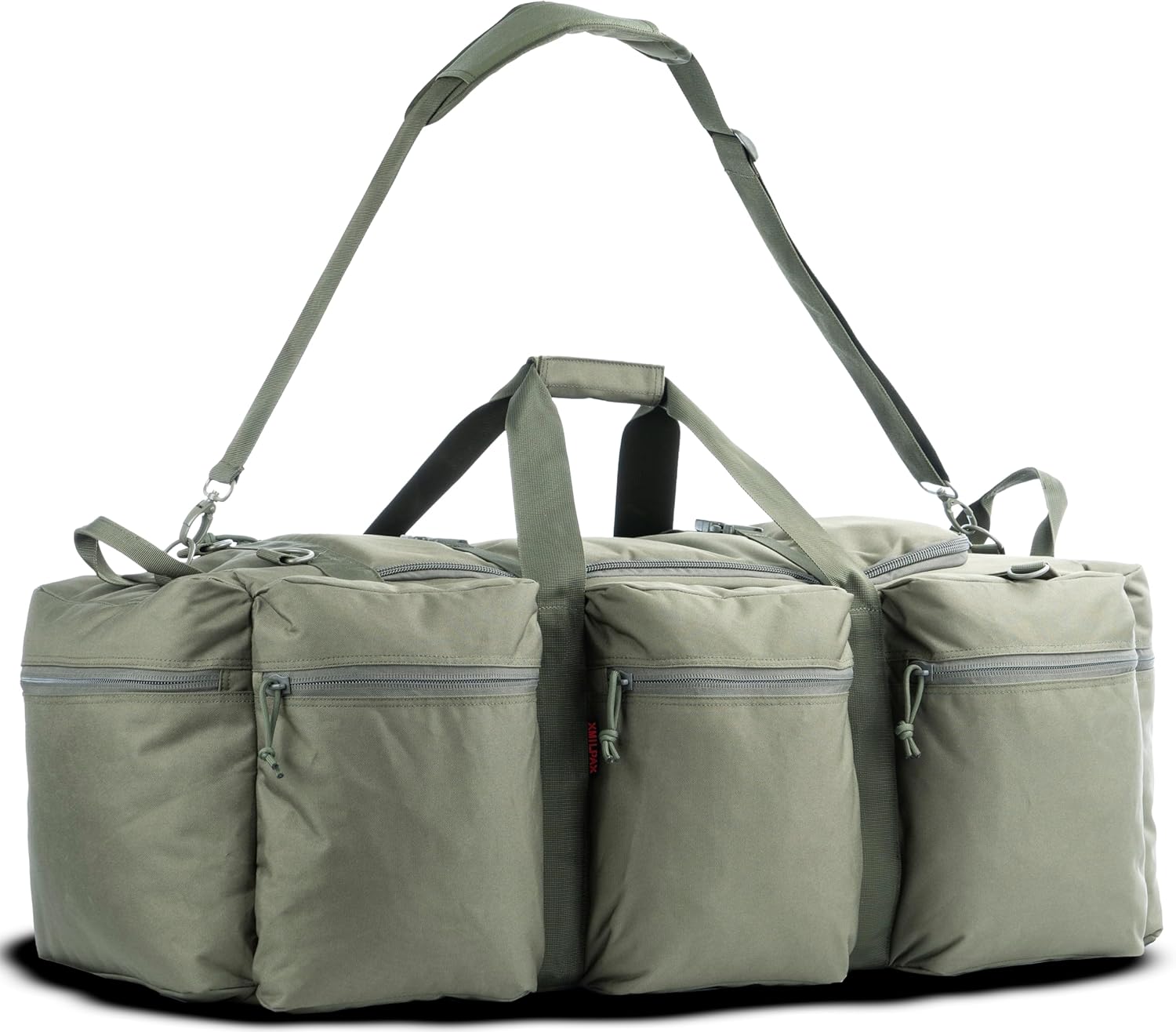 100L Large Military Duffle Bag Deployment Duffel Bag Sports Equipment Travel Luggage Bag with Detachable Backpack Straps… - Image 2