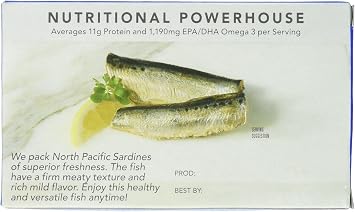 Wild Planet Sardine Spring Water - 4.38 oz