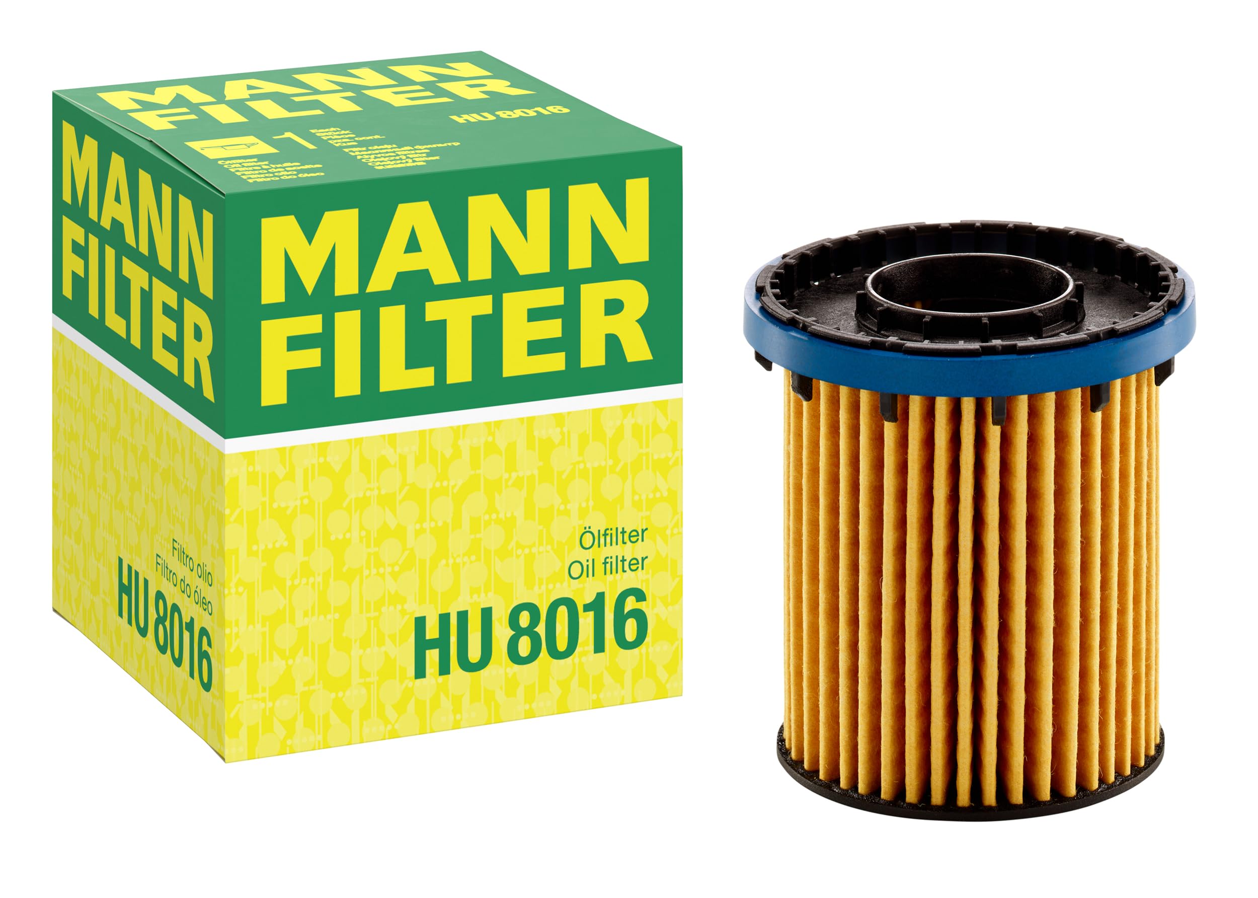 OIL FILTER HU 8016 FOR OPEL ASTRA/K/Van/Sports/Tourer INSIGNIA/B/Grand 1.5L 4cyl