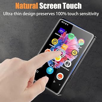 Lamshaw Compatible for Luoran M4B MP3 Player Screen Protector, [6 Pack] Full Coverage TPU Clear Film Compatible for Luoran M4B 4 inches MP3 Player (6 Pack)