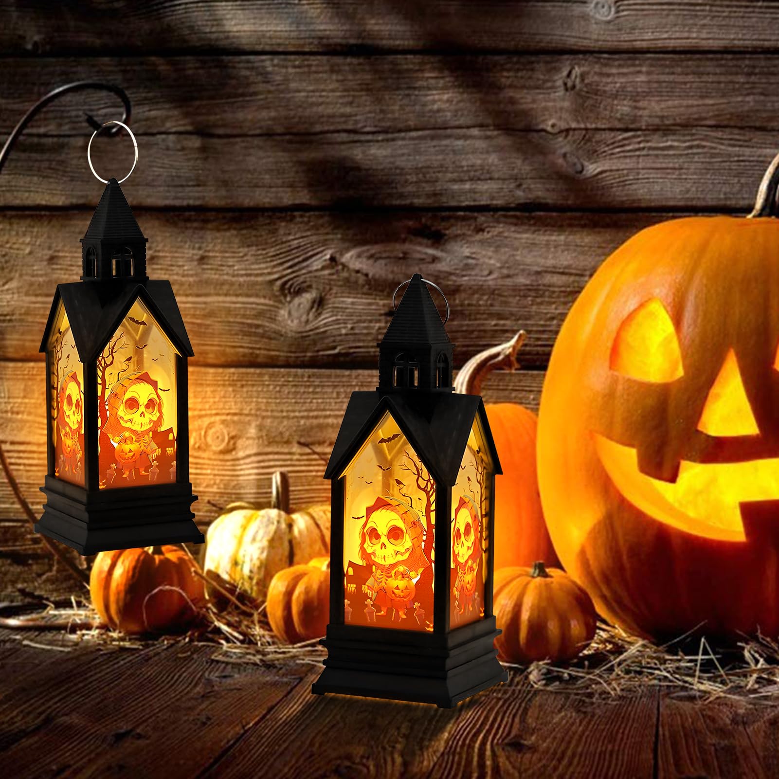 値下げしました ハロウィン ランタン 置物 インテリアライト おしゃれ 