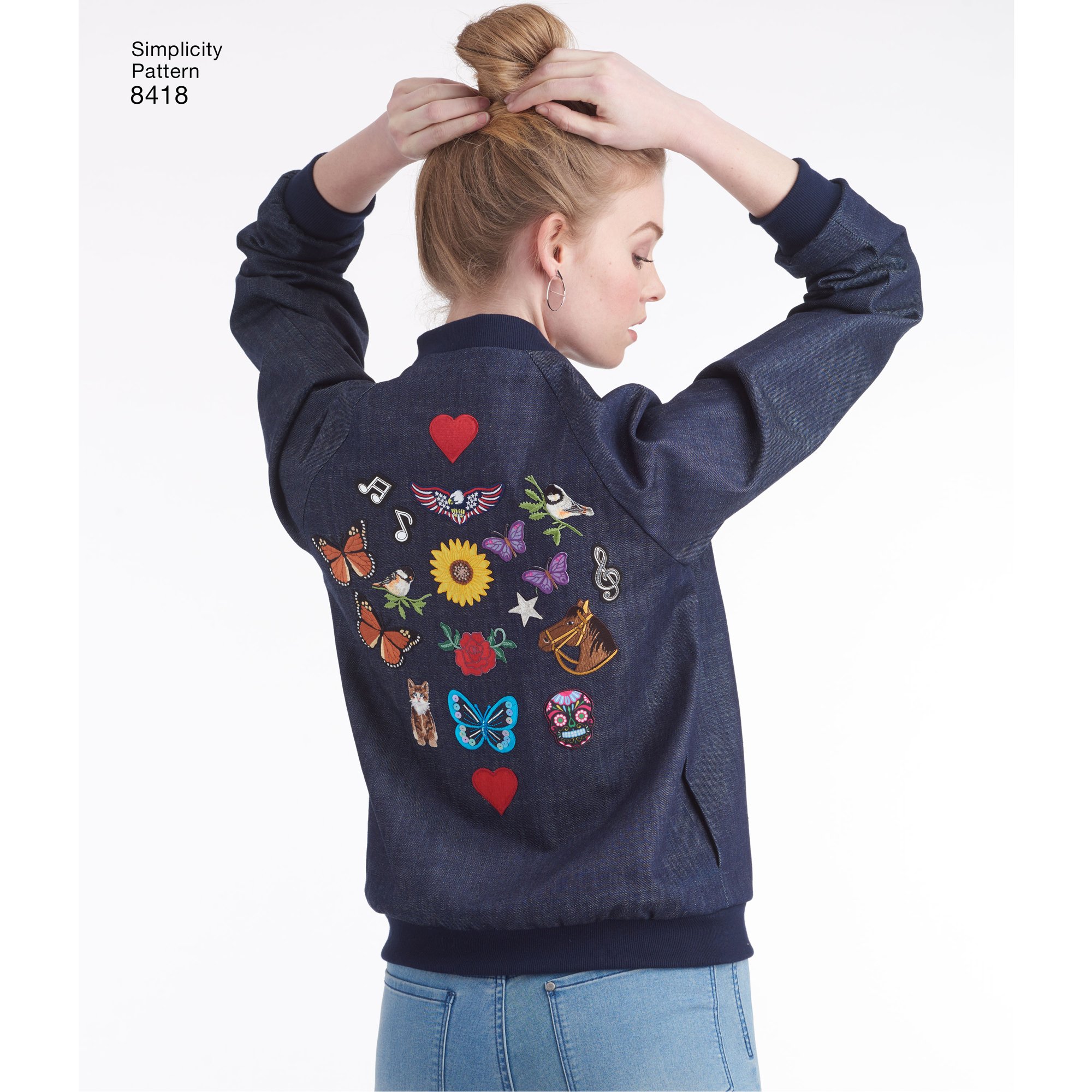 ジャケット・アウター SIMPLE PROJECT FurCollarMA-1BomberJacket Denim Moto Bomber Jacket | OAK + FORT