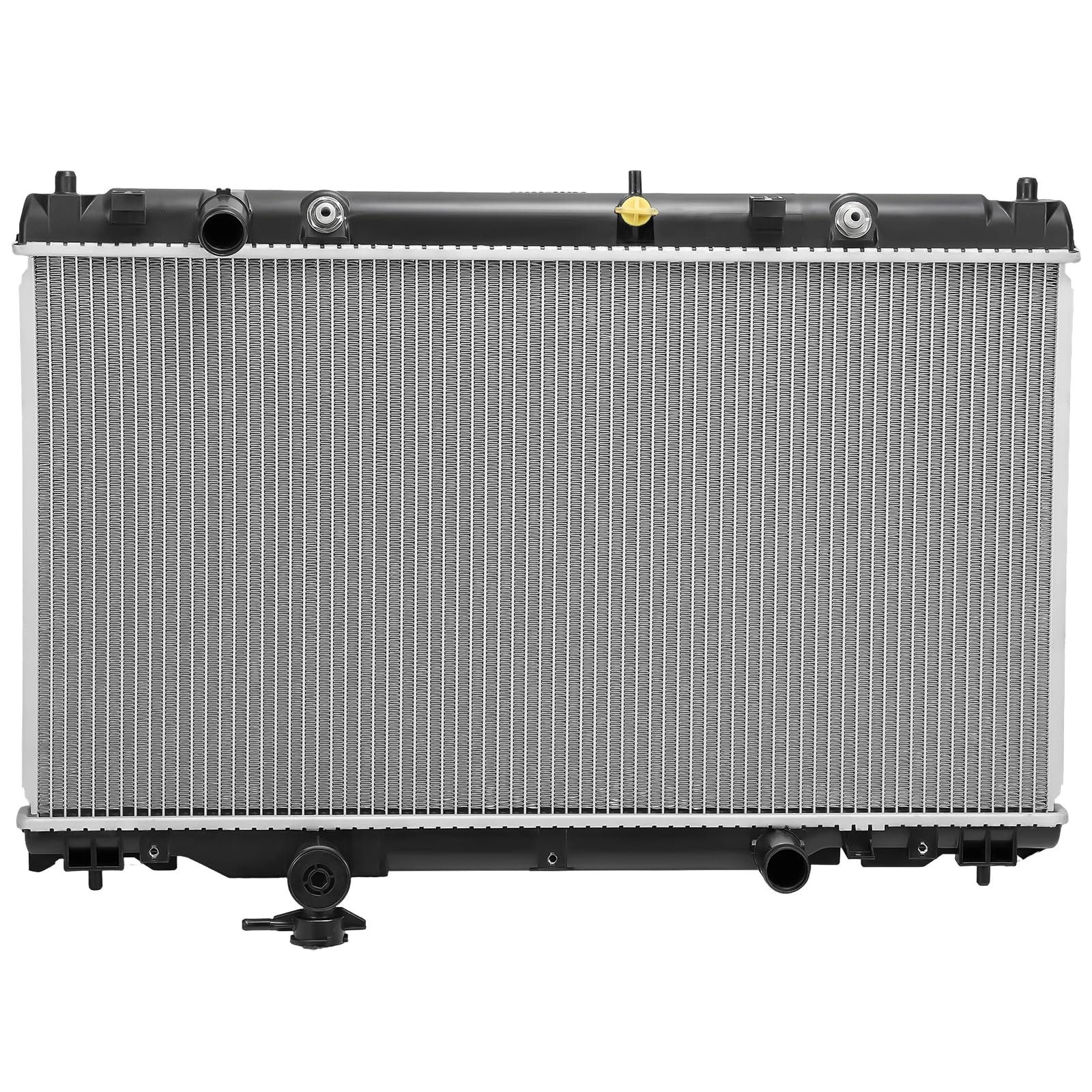 BDFHYK CU2436 Aluminum Radiator Compatible with Toyota Solara 2004-2008 2.4L l4,Compatible with Toyota Camry 2004 2005 2006 2.4L l4 Replace