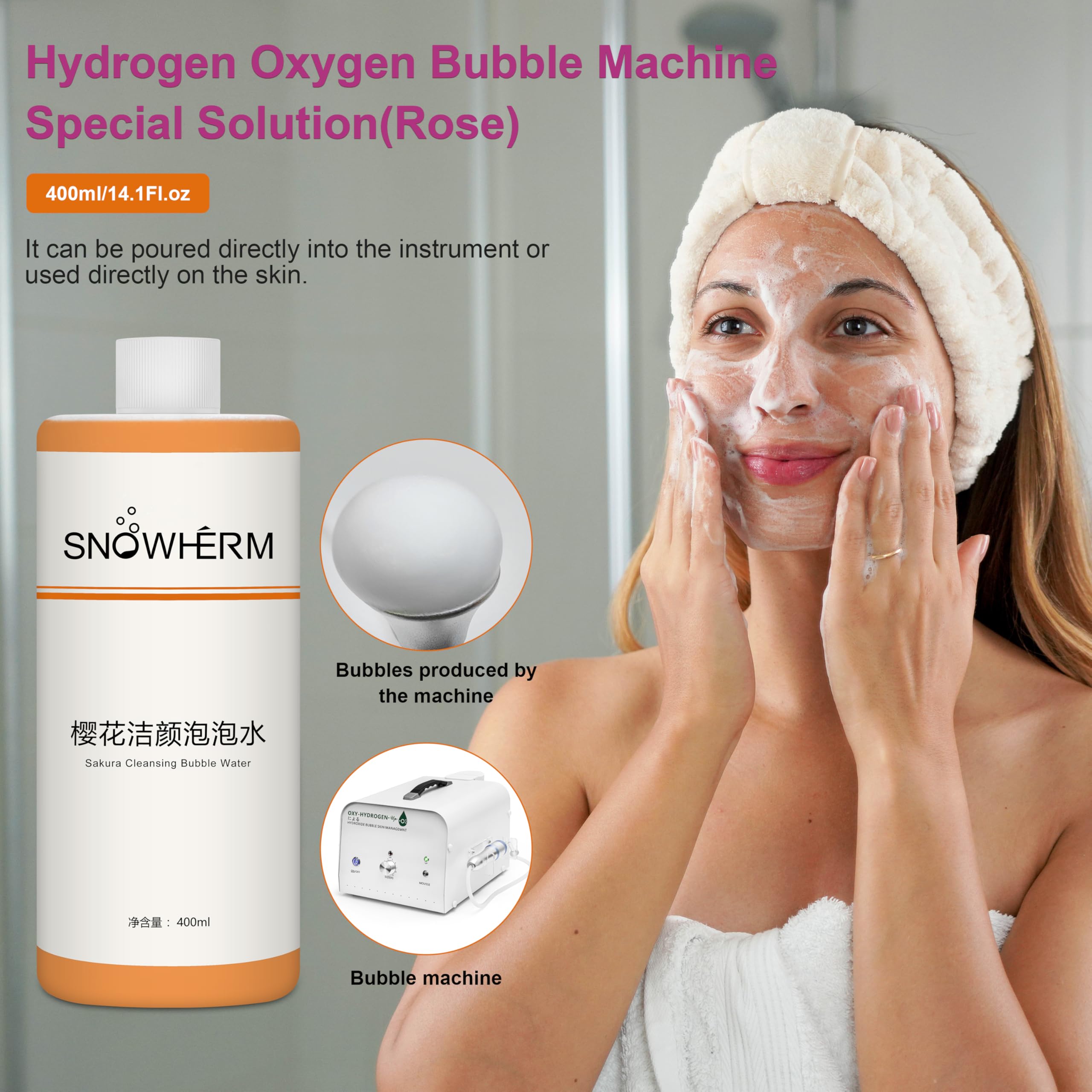 Amazon.com: ELitzia Oxygen Bubble Machine - Sakura Beauty Bubble