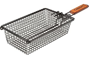 Cuisinart Stainless Steel Non-Stick Grilling Basket for Healthier Food