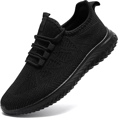 Mens Running Shoes Tennis Shoes Walking Gym Sneakers Lightweight Non Slip Mesh Casual Workout Sneakers