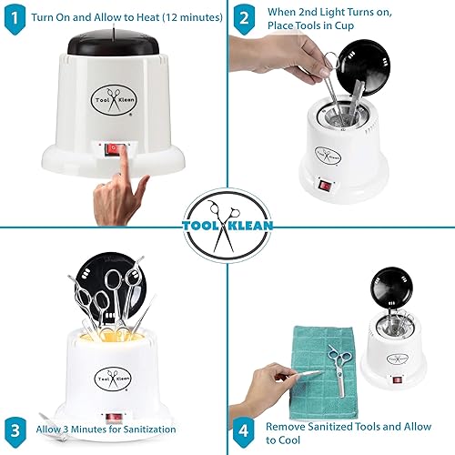 Miniatura 4 de Tool Klean Desinfectante profesional para herramientas de uñas  Máquina desinfectante de grado profesional de Estados Unidos  salones, barberos,