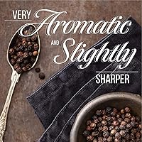 Vista 2 de THE ORGANIC PANTRY Granos de pimienta orgánicos – Granos de pimienta de Tellicherry orgánicos USDA – Bolsa de 1 libra – Pimienta negra orgánica