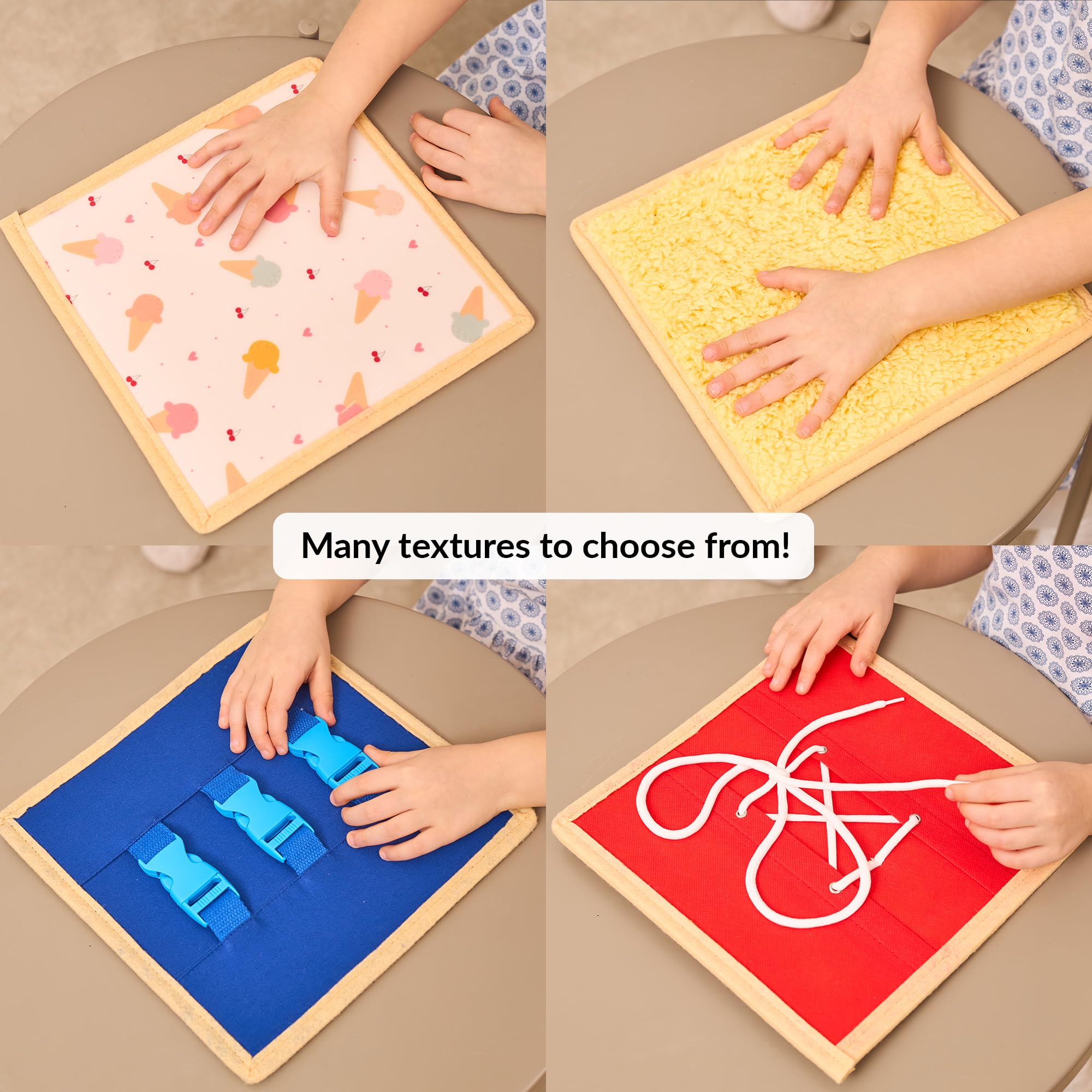Sensory panel ścienny dla dzieci | strukturalne płytki sensoryczne | ściana sensoryczna do zabawy i nauki | maty sensoryczne dla małych dzieci i sali lekcyjnej | interaktywne panele tekstury
