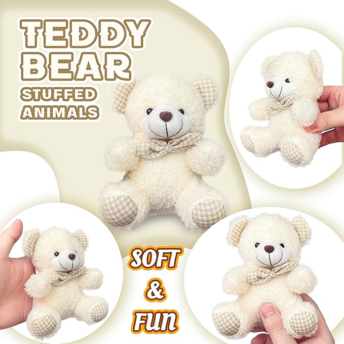 Peluche Oso Teddy Kawaii Pequeño 2 Unidades miniatura 4