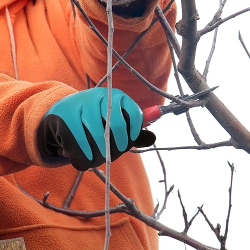 Miniatura 9 de COOLJOB Guantes de invierno impermeables para congelador, jardinería, pesca, construcción, guantes de goma de doble capa para interiores y