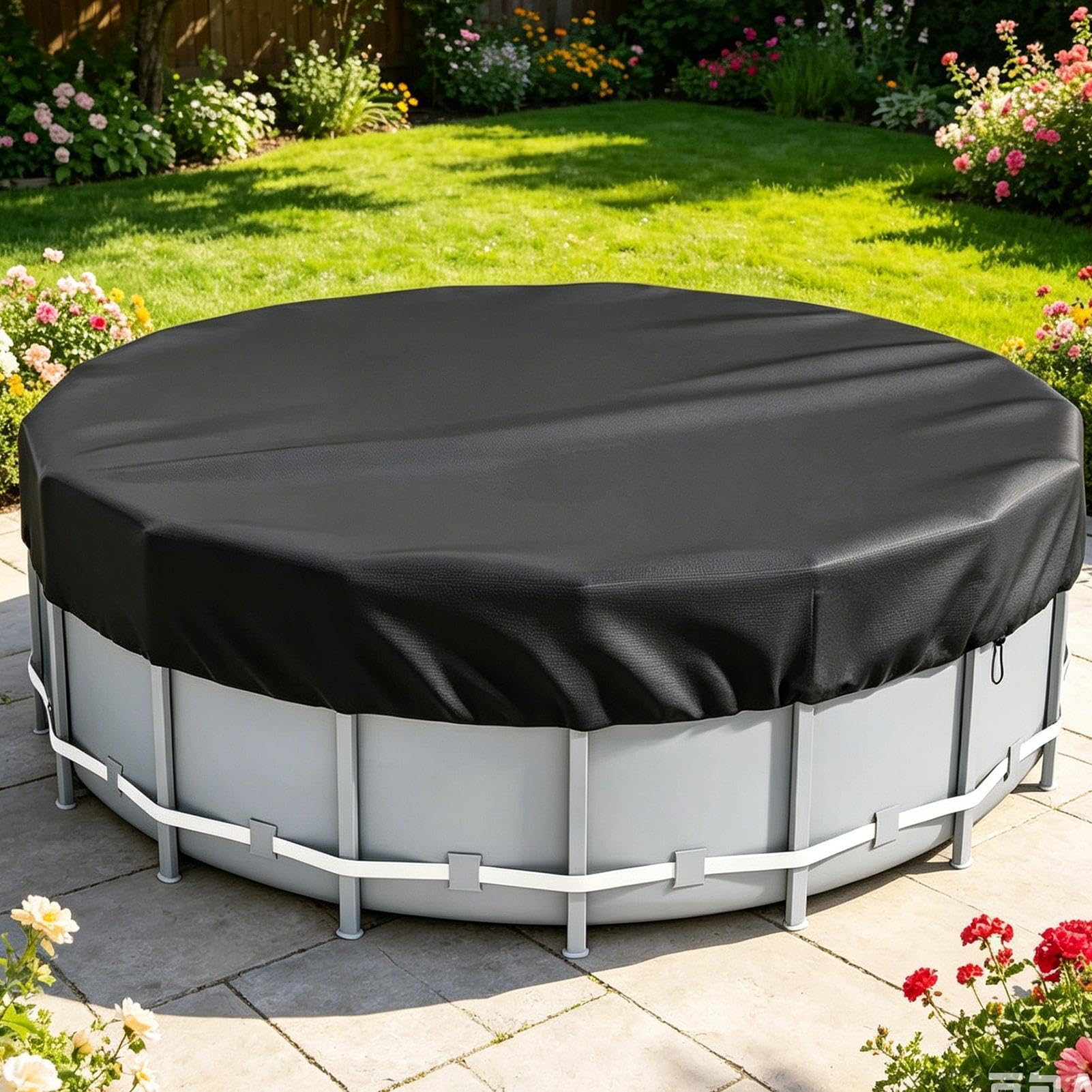 Copertura per piscina impermeabile, resistente ai raggi UV, Oxford