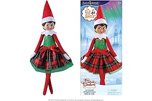 Claus Couture Gifts and Glamour Party Dress for Your Scout Elf