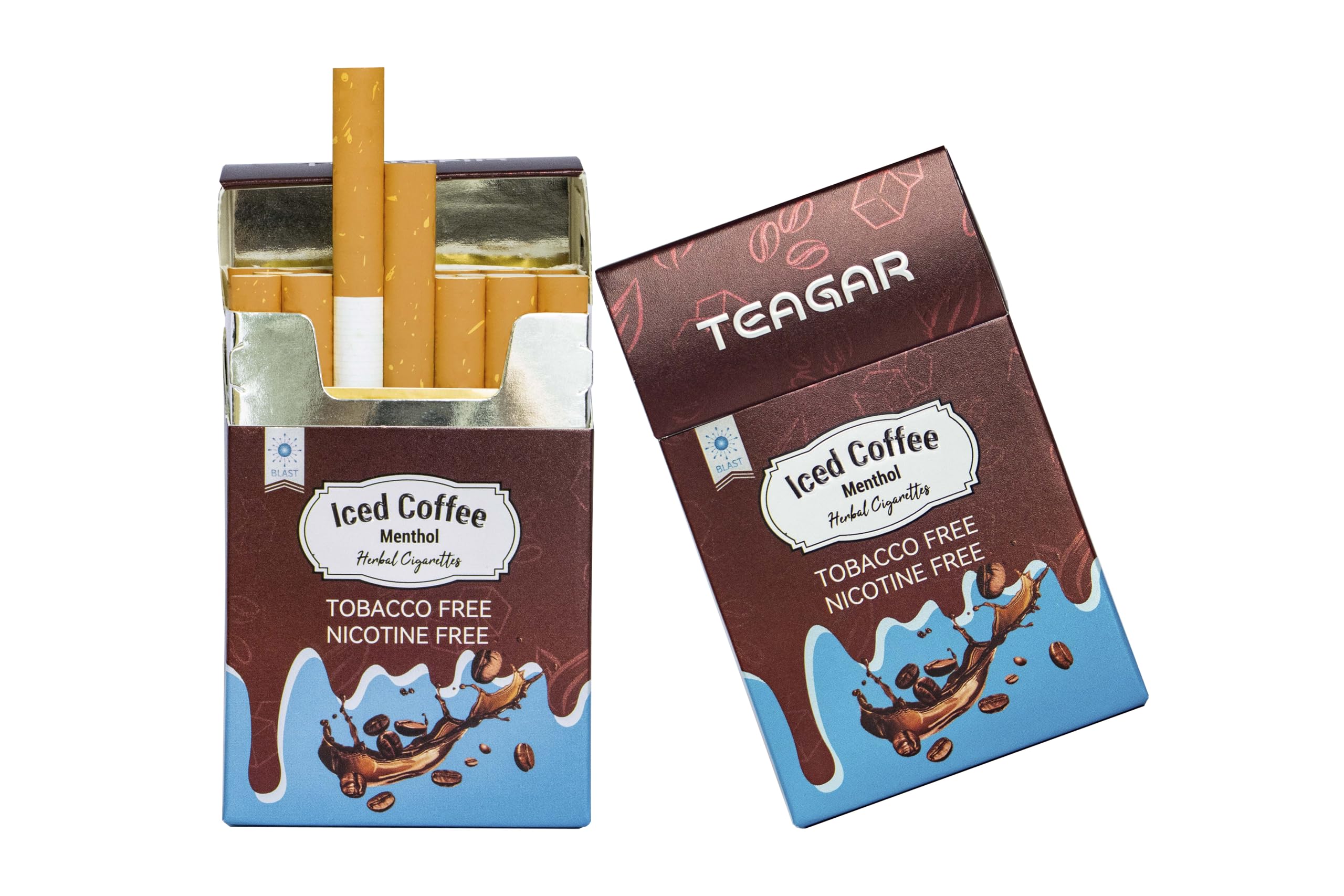 cigarette coffee flavor Amazon.com: Herbal Cigarettes - Coffee Flavor - Tobacco Free, Nicotine  Free, THC Free