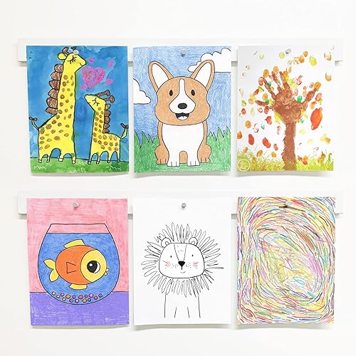 Mitus Picture Hanging System - Display Children Kid's Artwork Frame