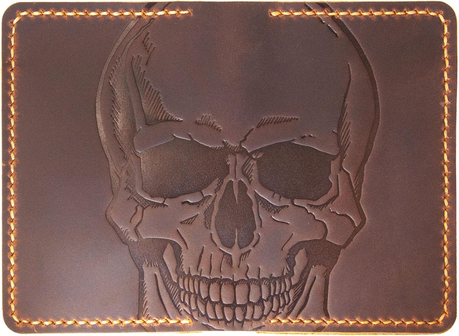 Leather for Men & Women Front Pocket Card Holder,Minimalist Wallet,Leather Card Sleeve