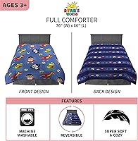 Vista 96 de Franco Ropa de cama para niños, edredón de microfibra suave, tamaño matrimonial, PJ Masks Paw Patrol Girls