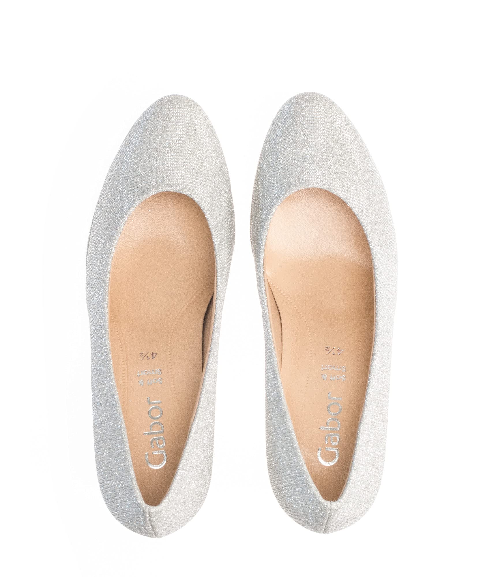 Gabor 01.270 F Damen Pumps | Pumps, Glitzer, Silber, Schlupfschuh, Damen, Schuhe