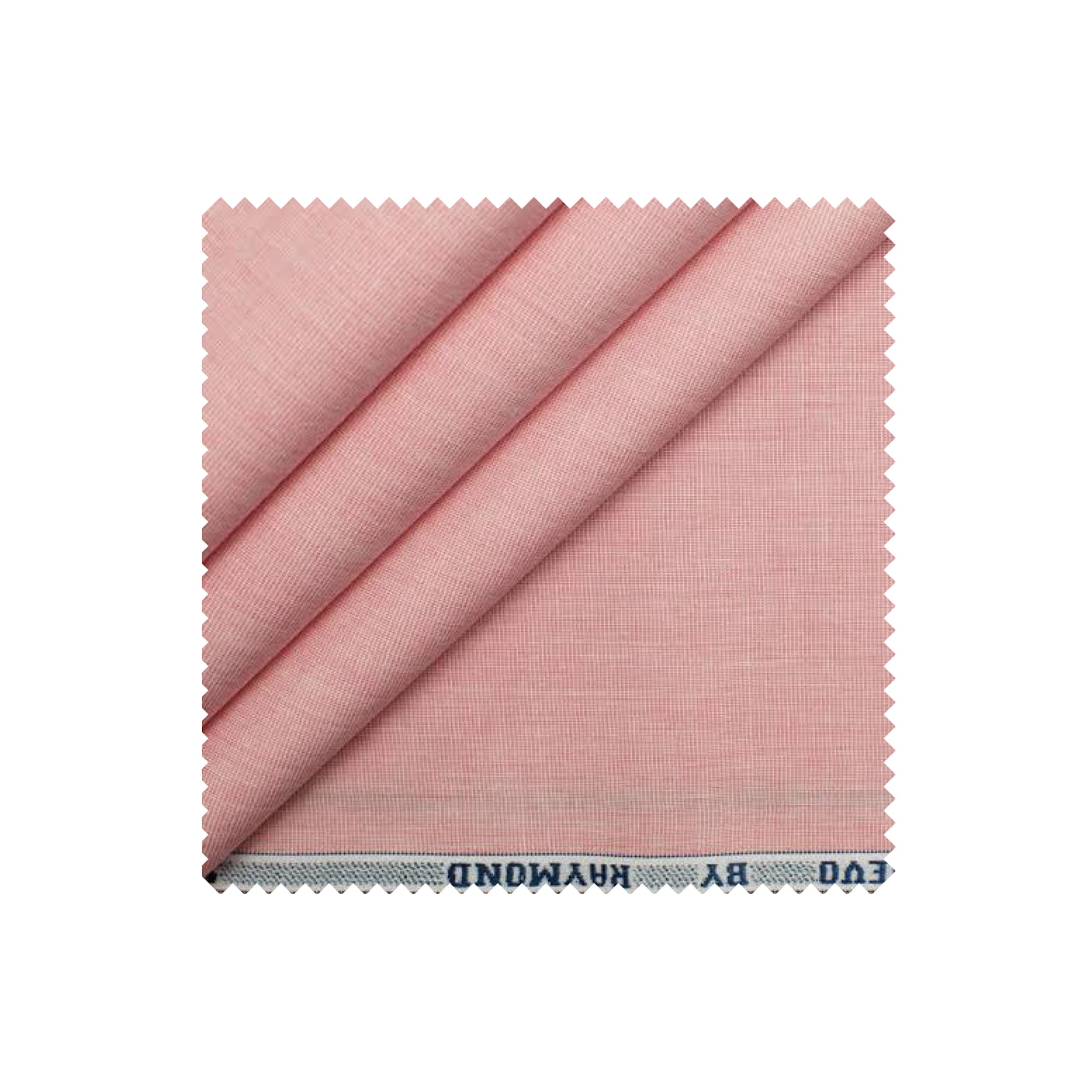 Raymond 100% Cotton Shirt Fabric (All Weather Fabric, Unstitched Premium Fabric, Solid, Less Wrinkles, 1.7 Meters) (Dark Pink)-image-35