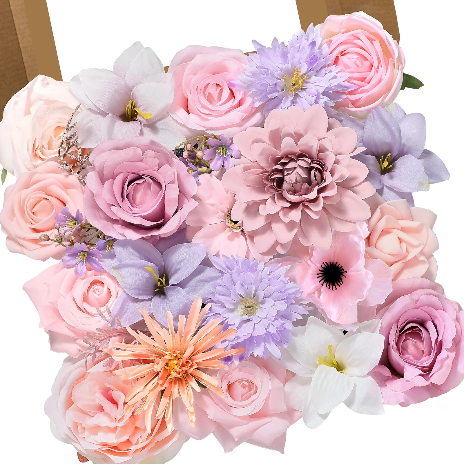 Alecono Artificial Flowers Bouquet Set