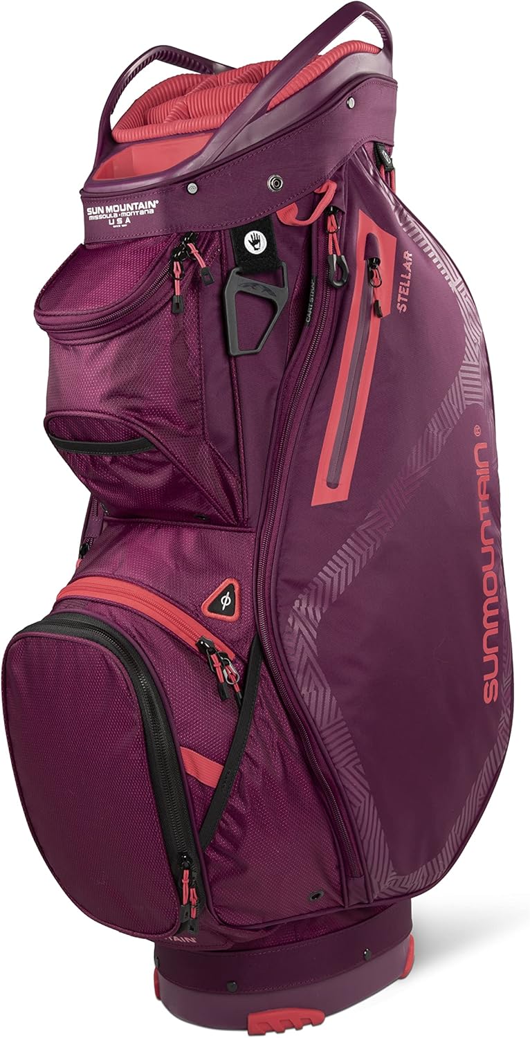 Sun Mountain Women's 2022 Stellar 14-Way Divided Golf Cart Bag - Navy-Tahiti-Blue : Sports & Outdoors