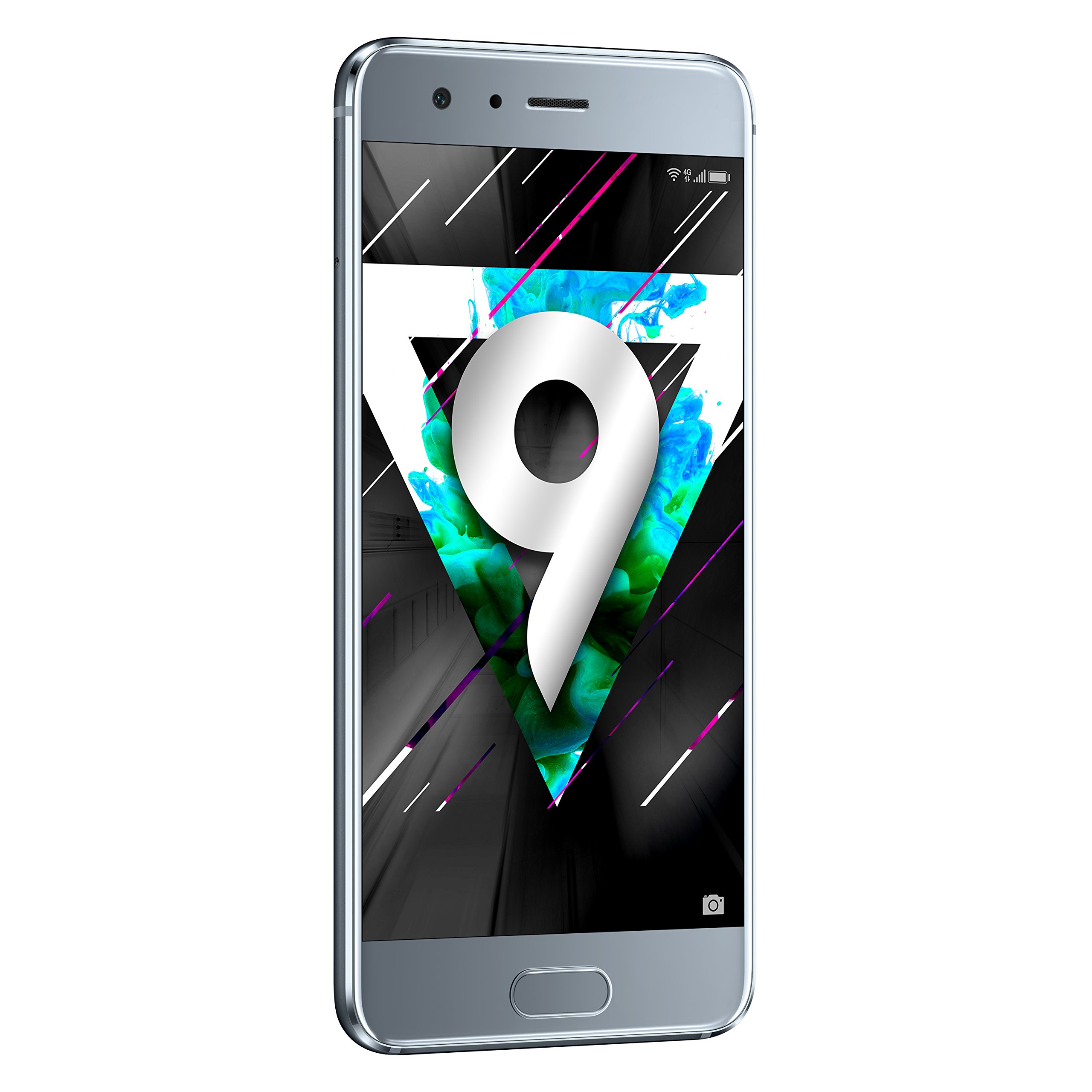 Huawei Honor 9 6 GB RAM 64 GB ROM 3D zakrzywione szkło OTA Update LTE smartfon Octa Core 2,3 GHz 13 cm 19201080 3200 mAh 20 MP, szary
