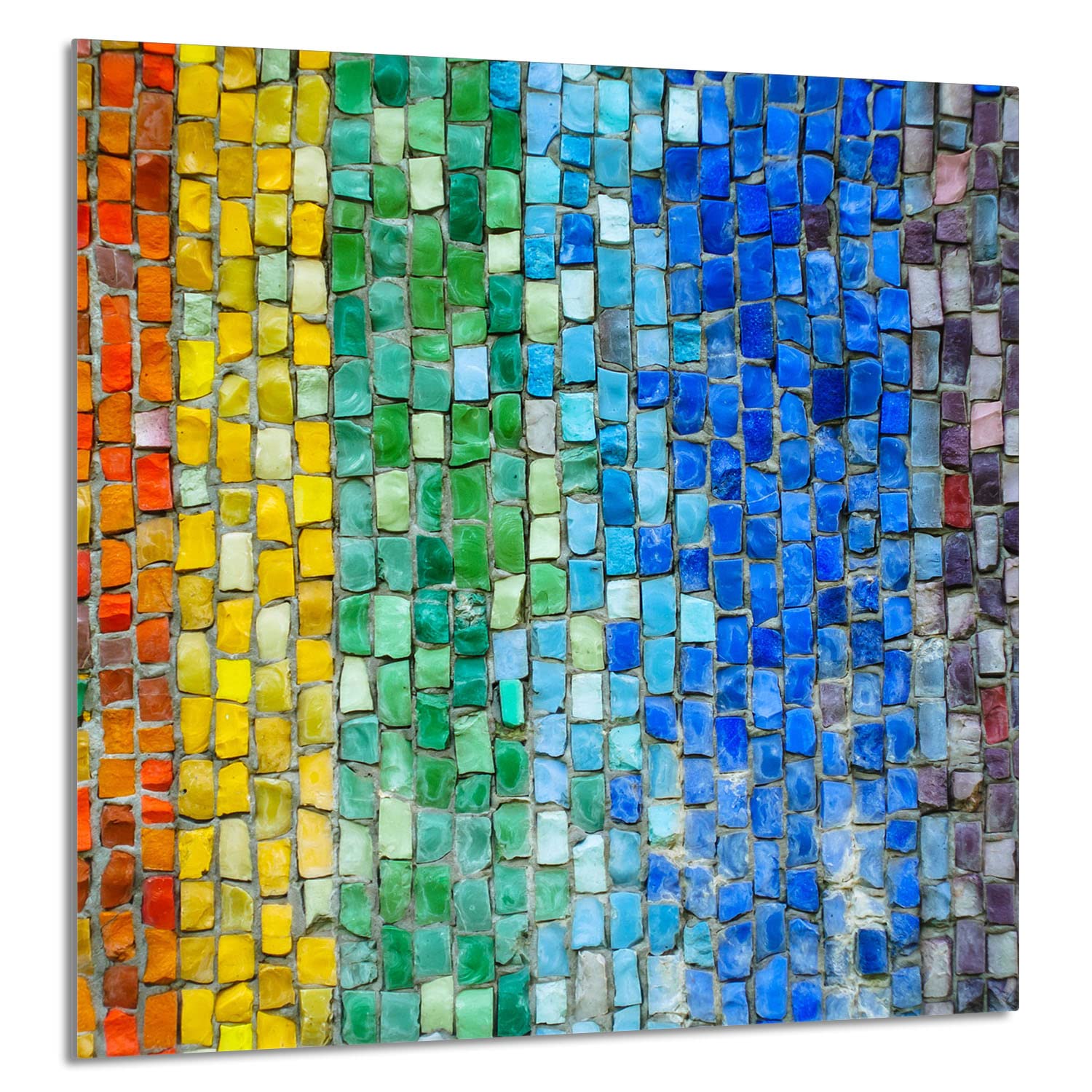 Szklany panel ochronny do kuchni Lacobel, szklana płyta ochronna na kuchenkę, 60x65 cm, szklana deska do krojenia, ochrona przed rozpryskiwaniem, uniwersalna, KOLOROWA
