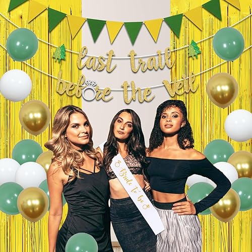 Miniatura 4 de Último camino antes del velo, decoración de fiesta de despedida de soltera de montaña, decoración de último camino antes del velo, banderín de novia